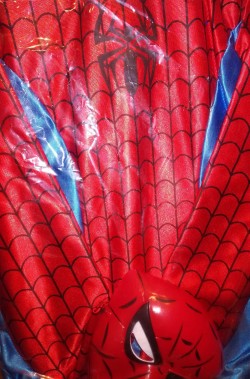Costume carnevale Bambino Spiderman originale lucido