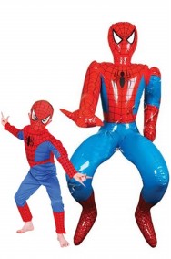 Spiderman gonfiabile dimensione reale
