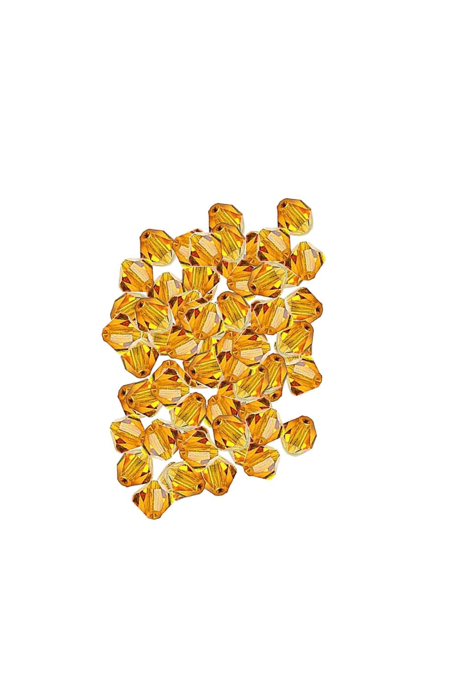 Scatoletta di perline 5 mm miele chiaro