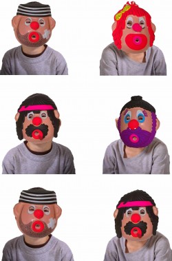 Set maschere bambino offerta assortimento personaggi