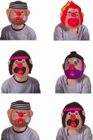 Set maschere bambino offerta assortimento personaggi