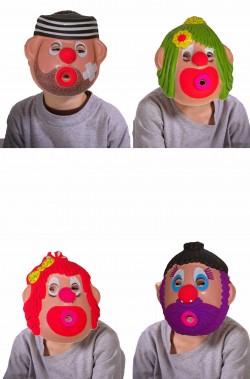 Set maschere bambino offerta assortimento maschi e femmine