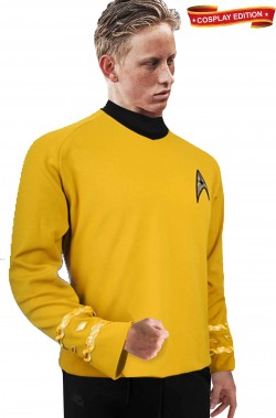 Star Trek maglia uniforme Capitano James Kirk Cosplay