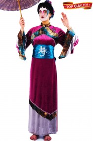 Costume donna giapponese o geisha lusso Qualita' teatrale.