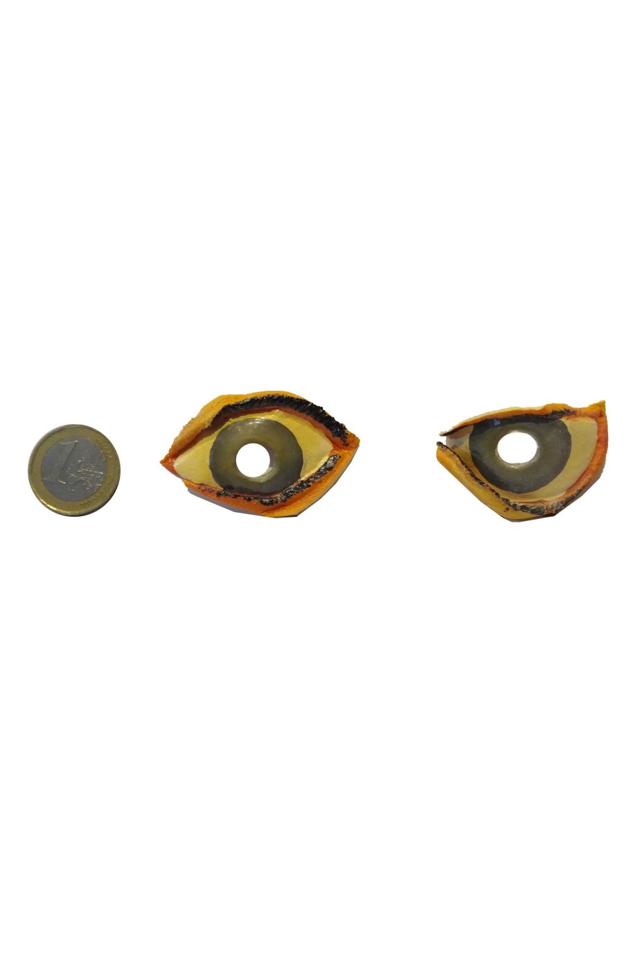 Occhi in lattice per scenografie, Totem, maschere