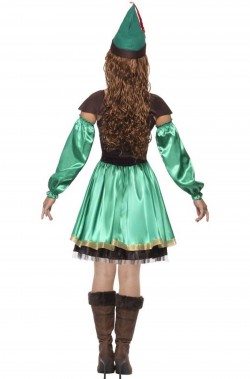 Vestito di carnevale da donna adulta Robin Hood