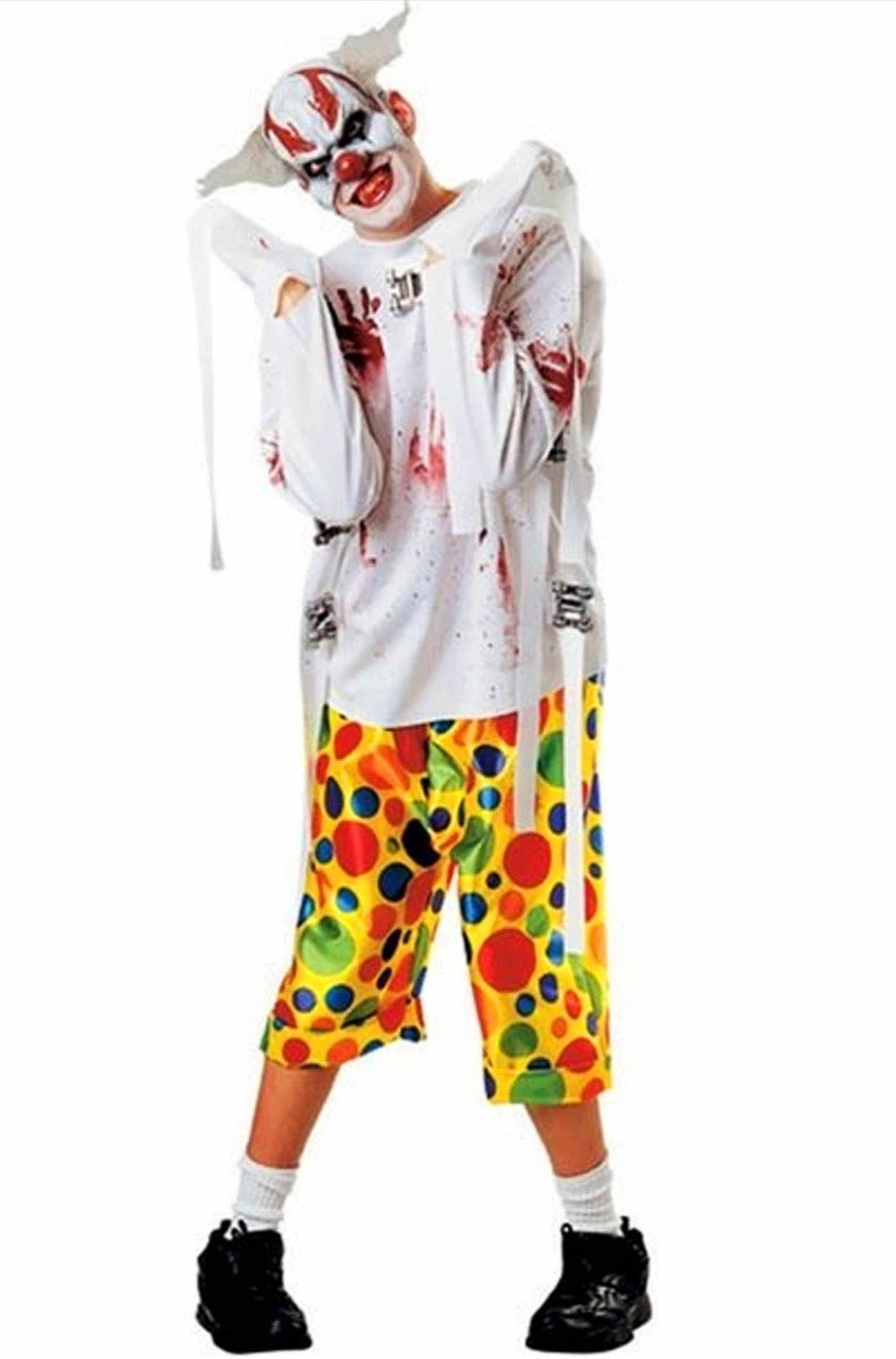 Clown Horror costume uomo pagliaccio Kill Joy