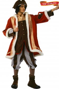 Vestito da Cristoforo Colombo adulto
