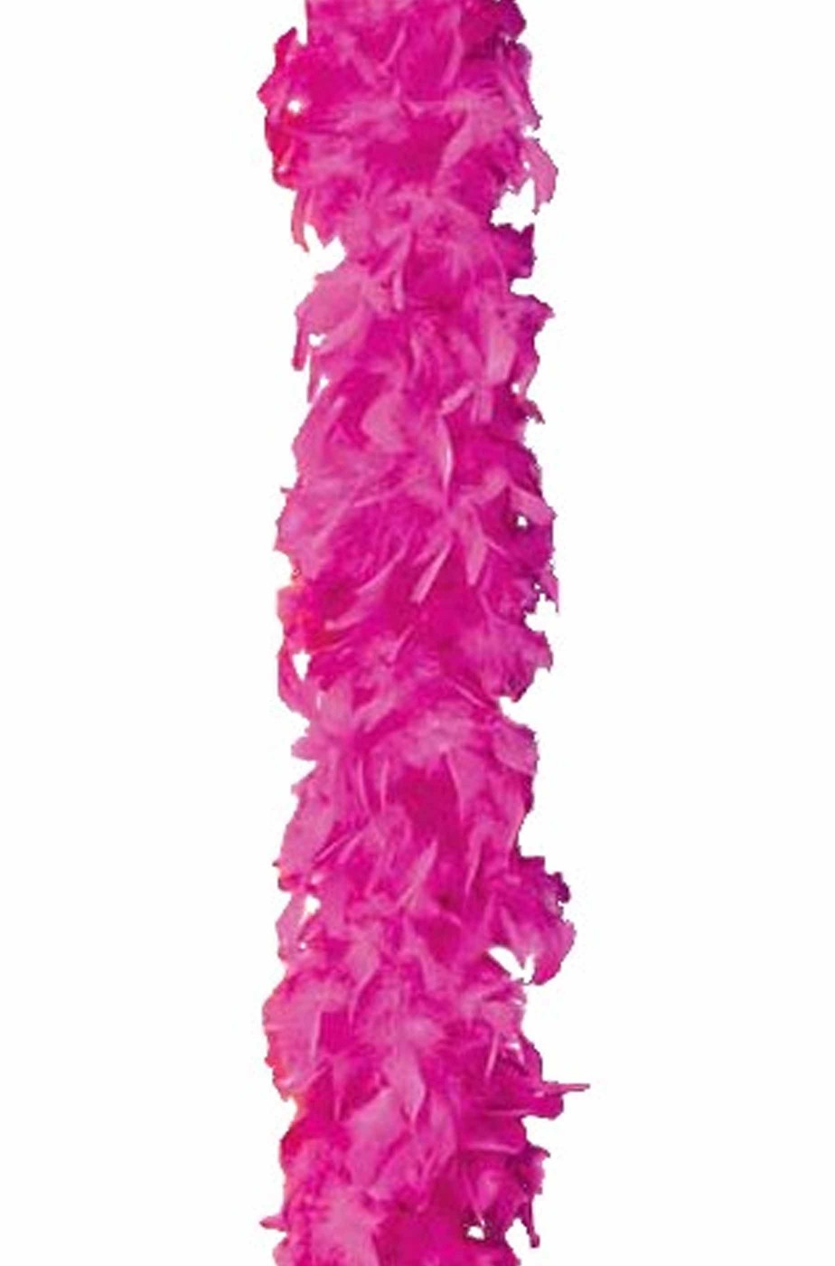 Boa di piume rosa fucsia gr 60 circa 200 cm