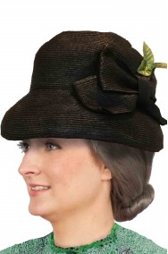 Cappello donna anni 40 seconda guerra mondiale stile regina Elisabetta