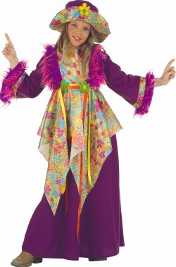 Costume bambina anni 70 Figlia Dei Fiori