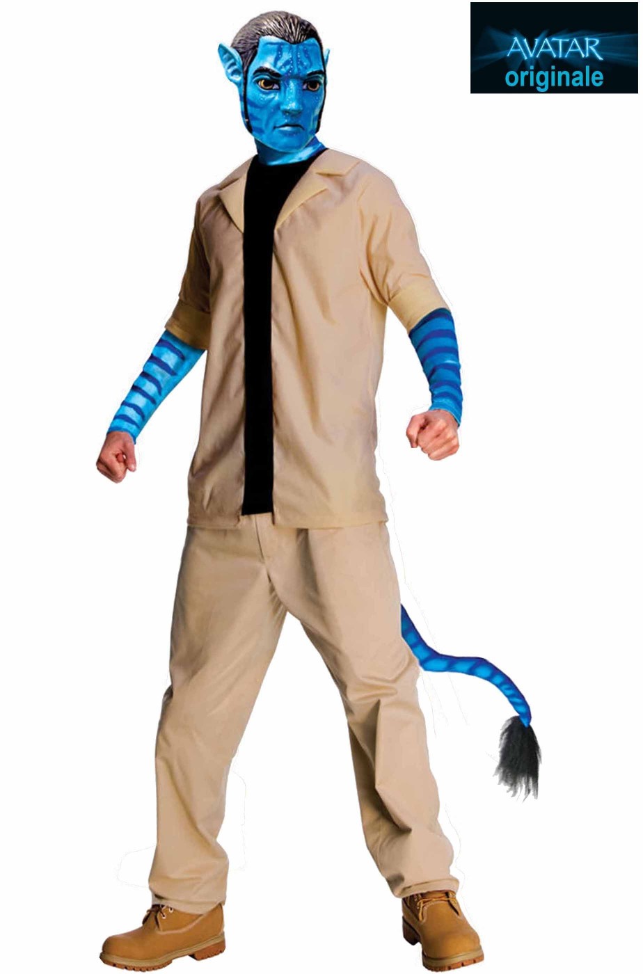 Costume cosplay o carnevale Avatar adulto Jake Sully