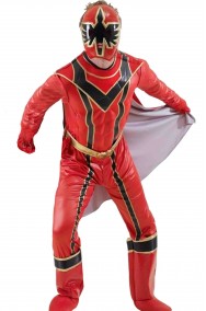 Costume Power Rangers rosso mystic force adulto