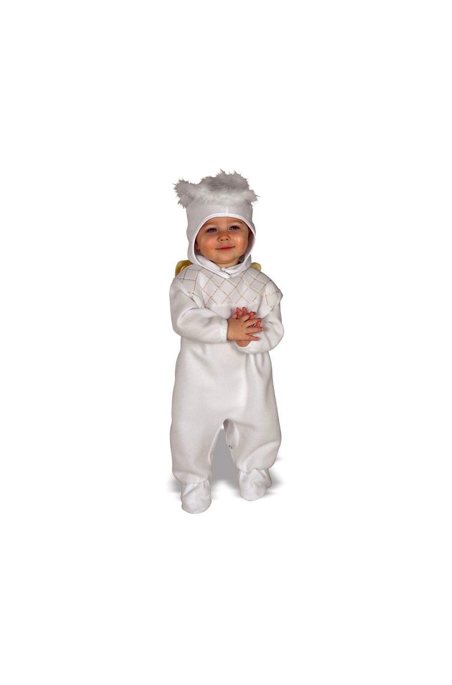 Costume Carnevale Angelo per bambina Incharacter 2-4 anni