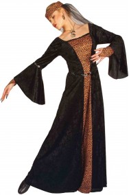 Costume dama medievale rinascimentale donna adulta o ginevra  giulietta 