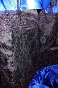 Costume carnevale donna Ballerina del Can Can blu