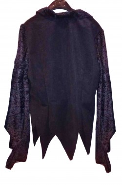 Camicia donna nera strega burlesque