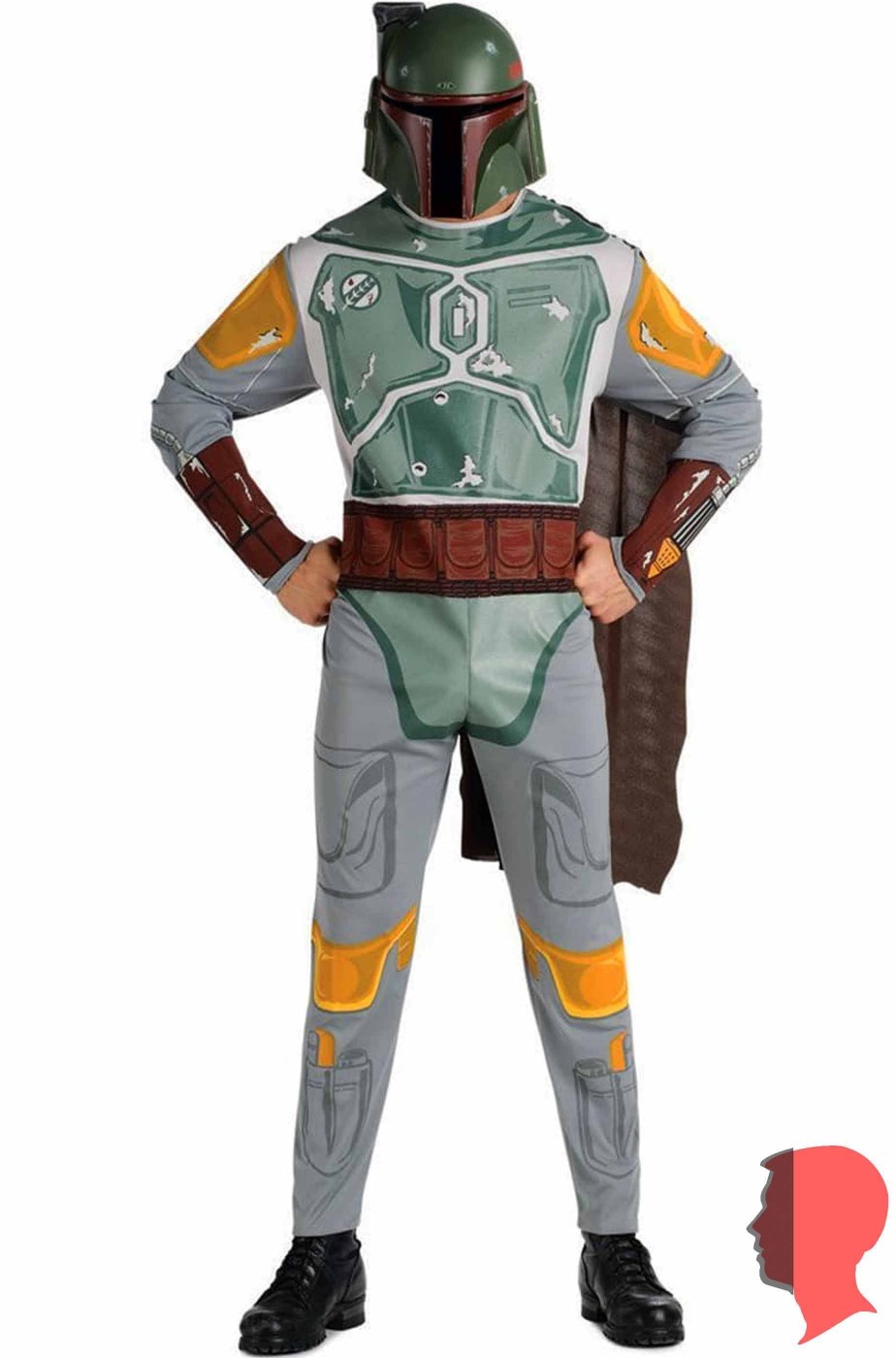 Costume di carnevale Boba Fett Star Wars Cacciatore di taglie