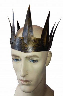 Corona da regina stile medievale a punte Grimilde o Ravenna