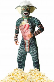 Costume cosplay Gremlin verde anni 80 Stripe adulto