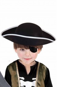 Cappello da pirata a feluca bambino