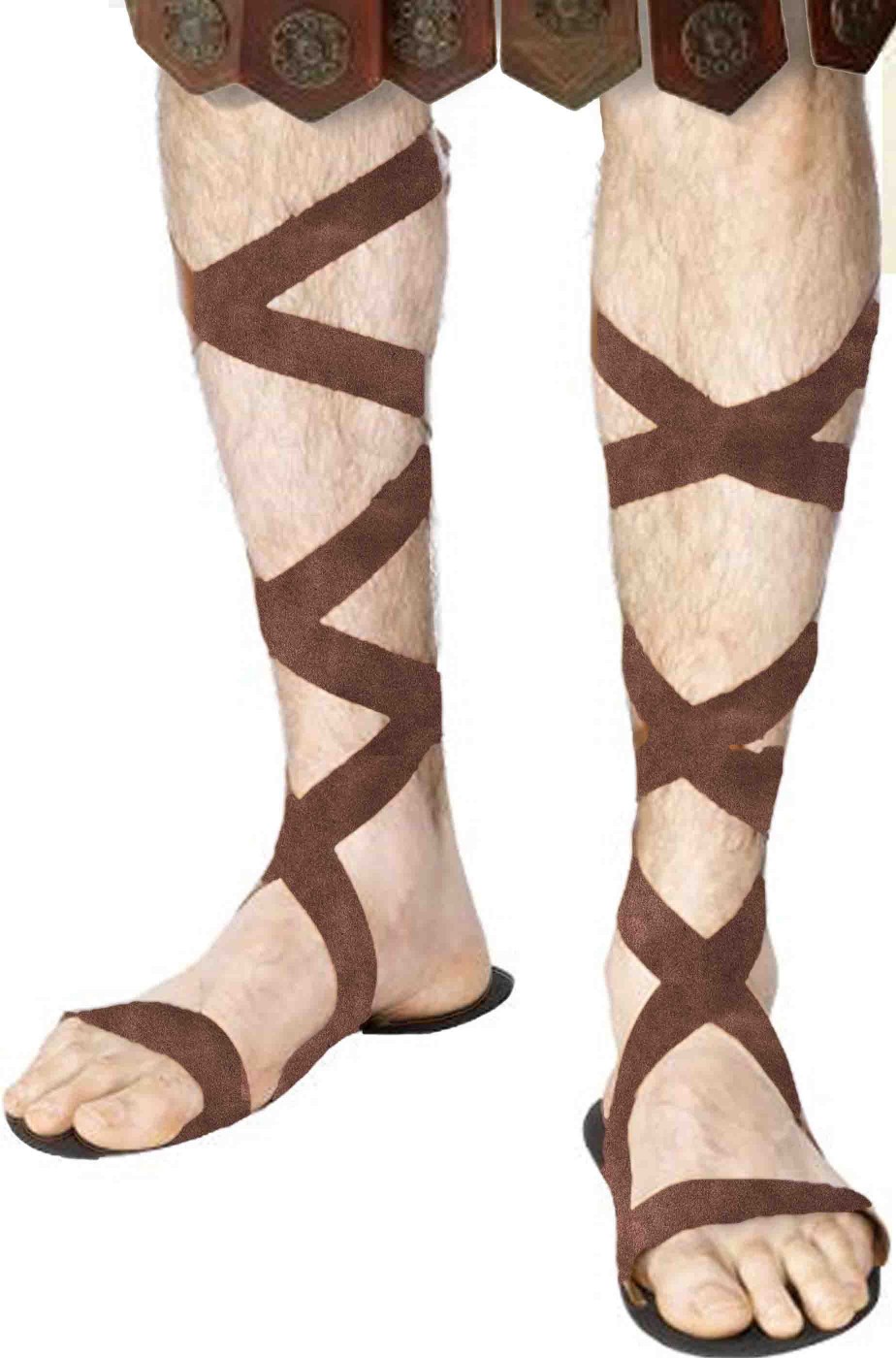 Sandali Antico Romano con suola di neoprene e schiava effetto scamosciato