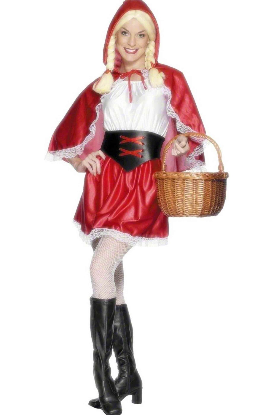 Costume Carnevale donna da Cappuccetto Rosso
