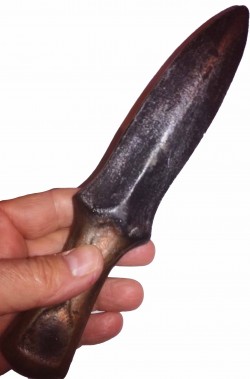 Coltello pugnale medievale da lancio in schiuma per LARP e GdV