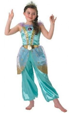 Costume carnevale Bambina Jasmine Disney