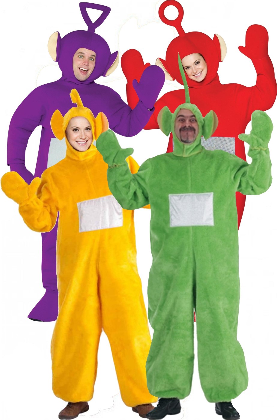 Costume di carnevale mascotte Teletubbies Tinky Winky viorla