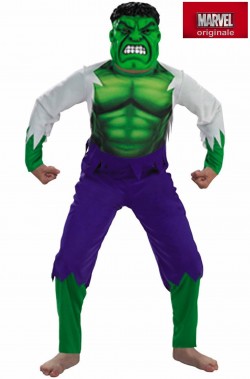 vestito di carnevale da Hulk bambino 5 7 anni