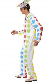 Abito di carnevale uomo Twister con cappello