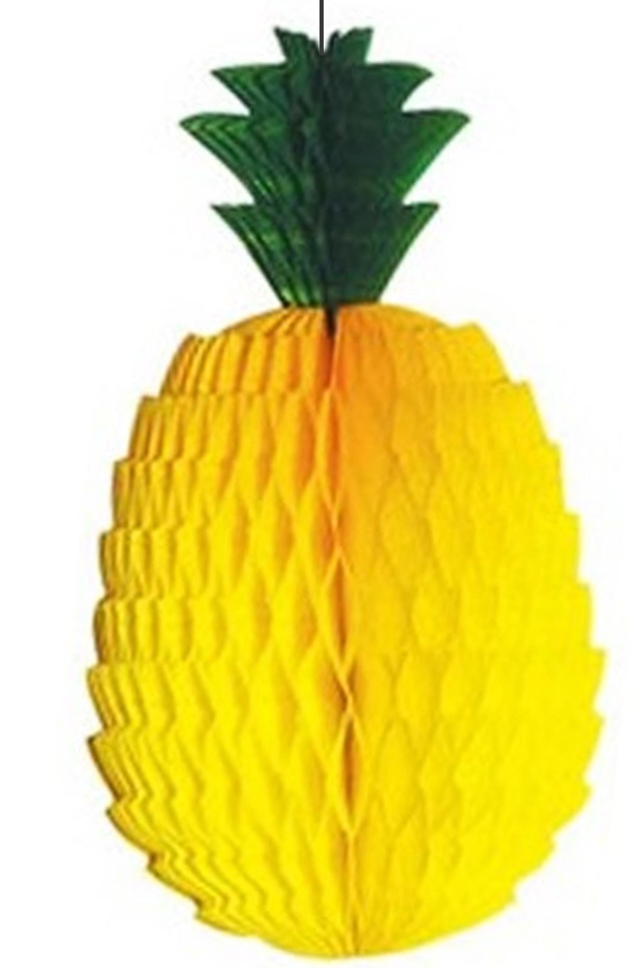 Festone decorativo ananas gigante 52cm x 28cm