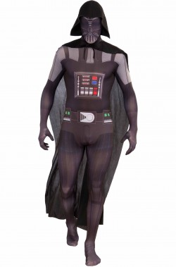 Costume di Darth Vader Star Wars 2nd skin morphsuit