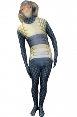 vestito di carnevale da serpente Cobra