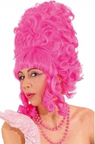 Parrucca rosa alta Drag Queen priscilla regina del deserto