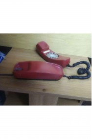 Telefono vintage rosso modello gondola SIP