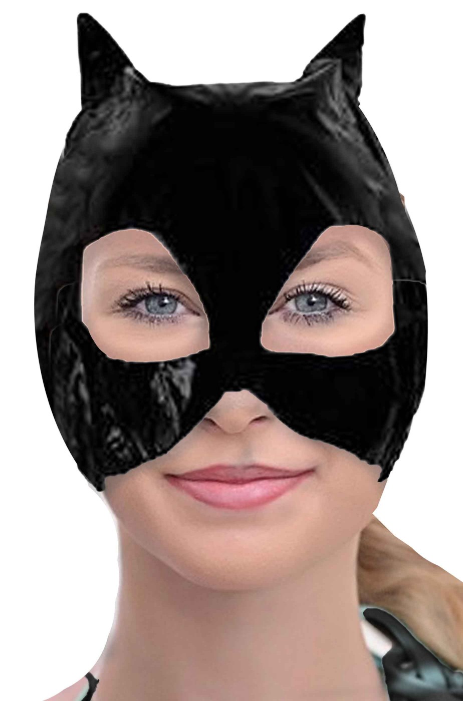 Maschera Batgirl o Catwoman economica in vinile