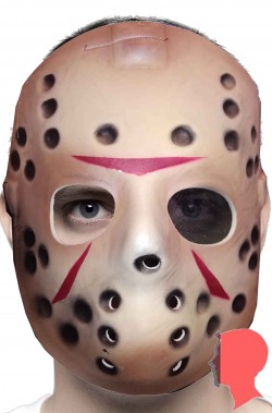 Maschera Halloween di Jason di Venerdì 13 originale
