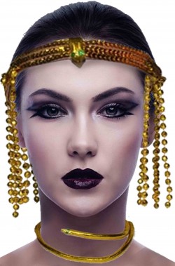 Corona e gioiello da Cleopatra regina egiziana