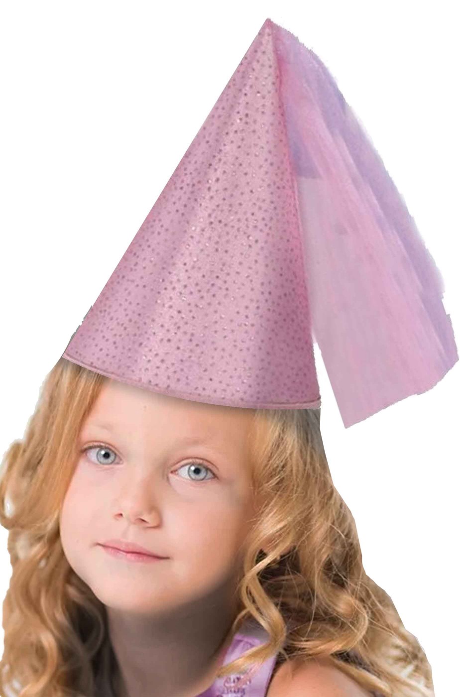 Cappello da fata rosa dama rinascimentale
