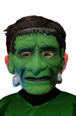 Maschera Halloween mostro di Frankenstein bambino