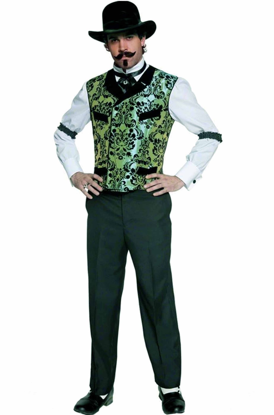 Costume da cowboy da baro da saloon western Costume da cowboy da baro da saloon western