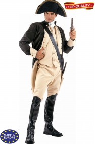 Vestito uniforme George Washington divisa stile storico