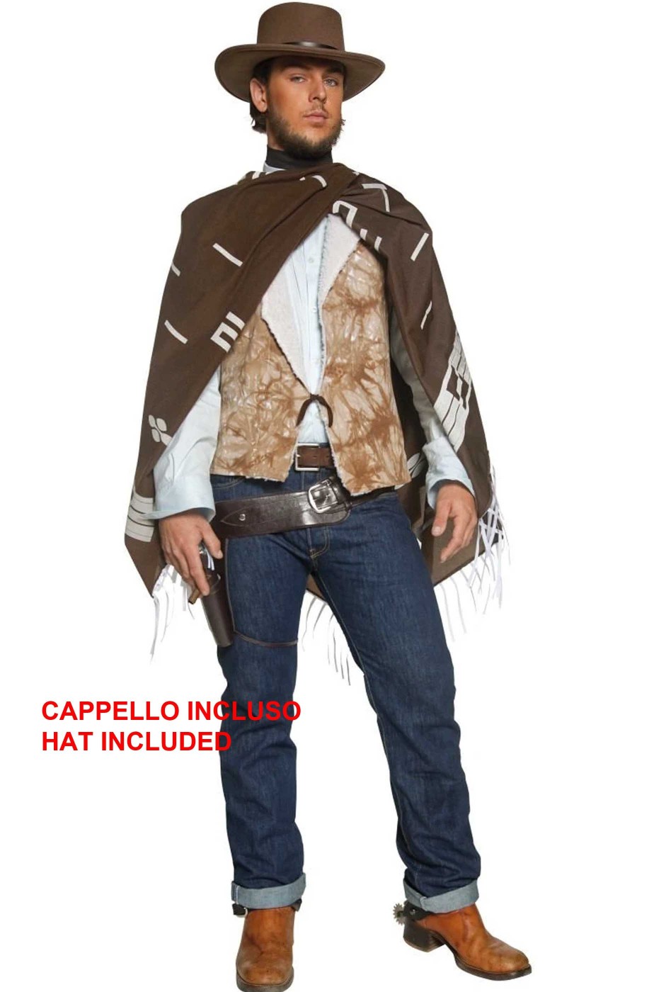 COW BOY CON PONCHO - Costumi Uomo Shop Online Costumi