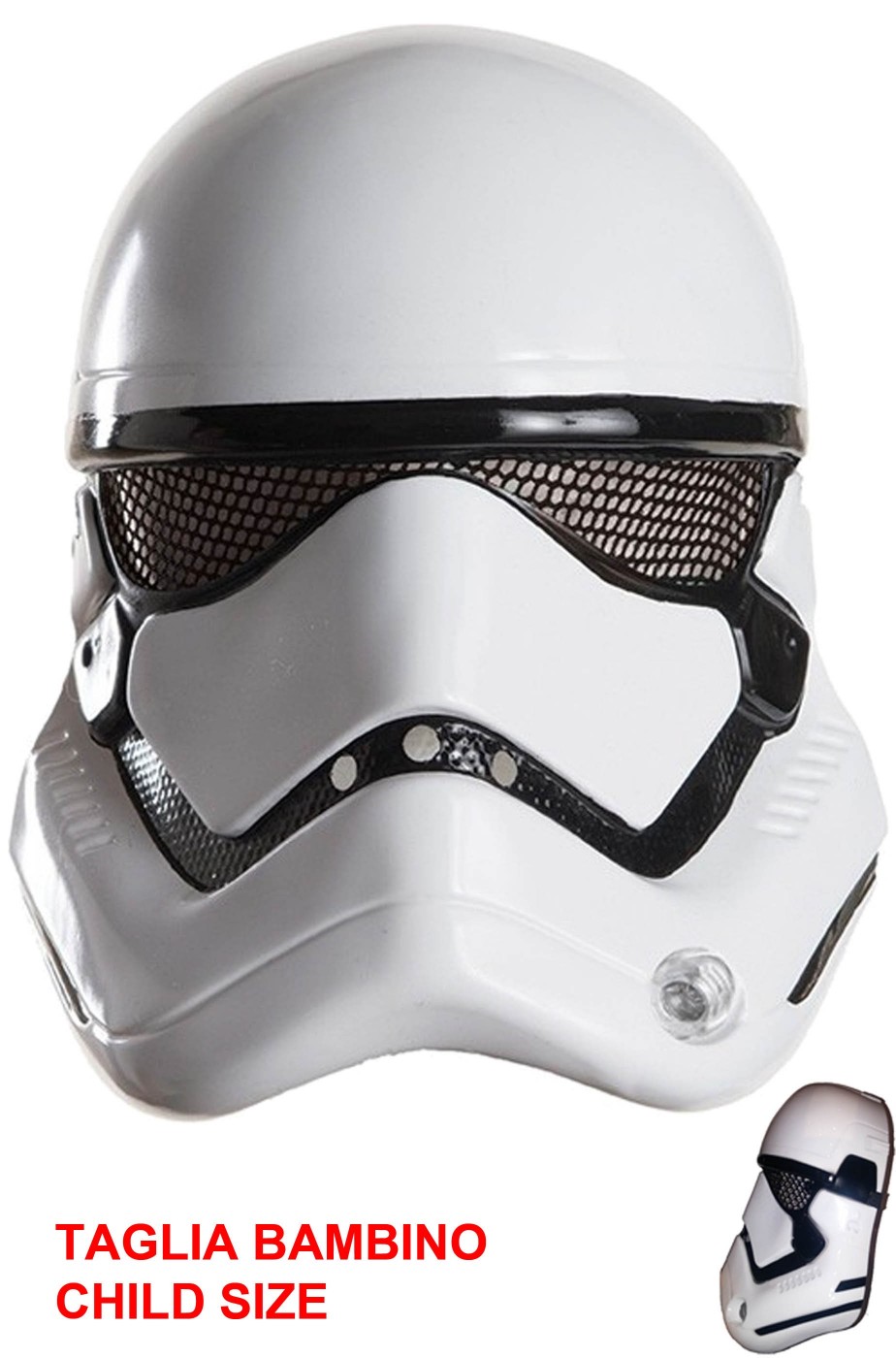 Maschera star wars guardia imperiale stormtrooper bambino