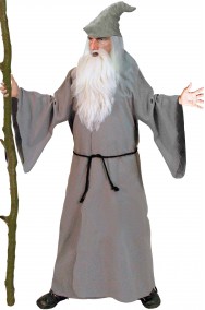 Costume mago Gandalf con cappello piccolo