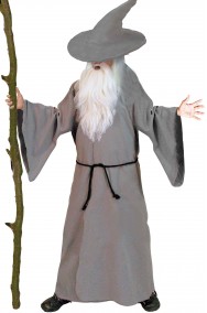 Vestito di Gandalf adulto per cosplay