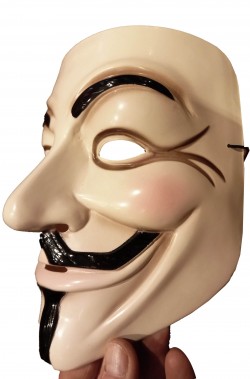Maschera Anonymous V per Vendetta