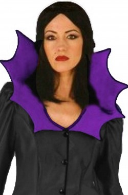 Collare viola per vestito Halloween da vampira